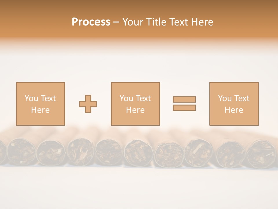 Tub Smoke Asian PowerPoint Template