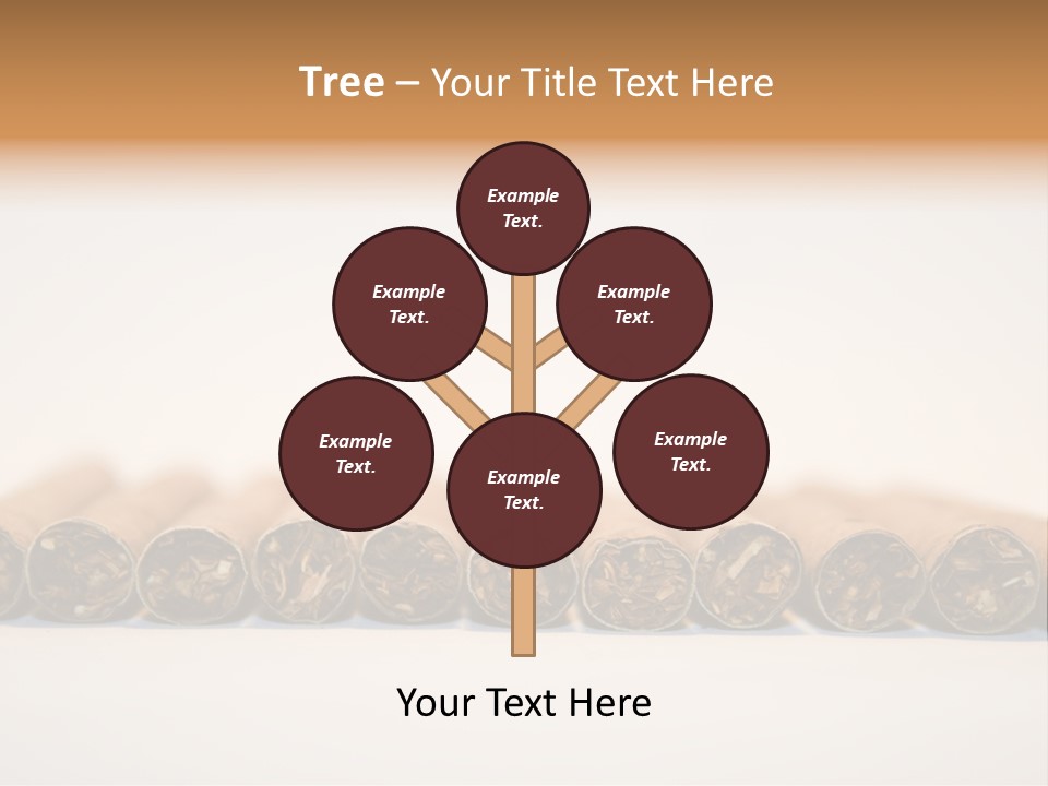 Tub Smoke Asian PowerPoint Template