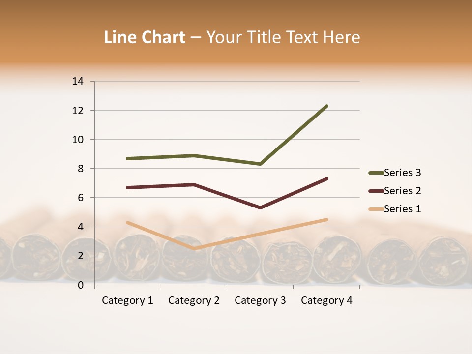 Tub Smoke Asian PowerPoint Template