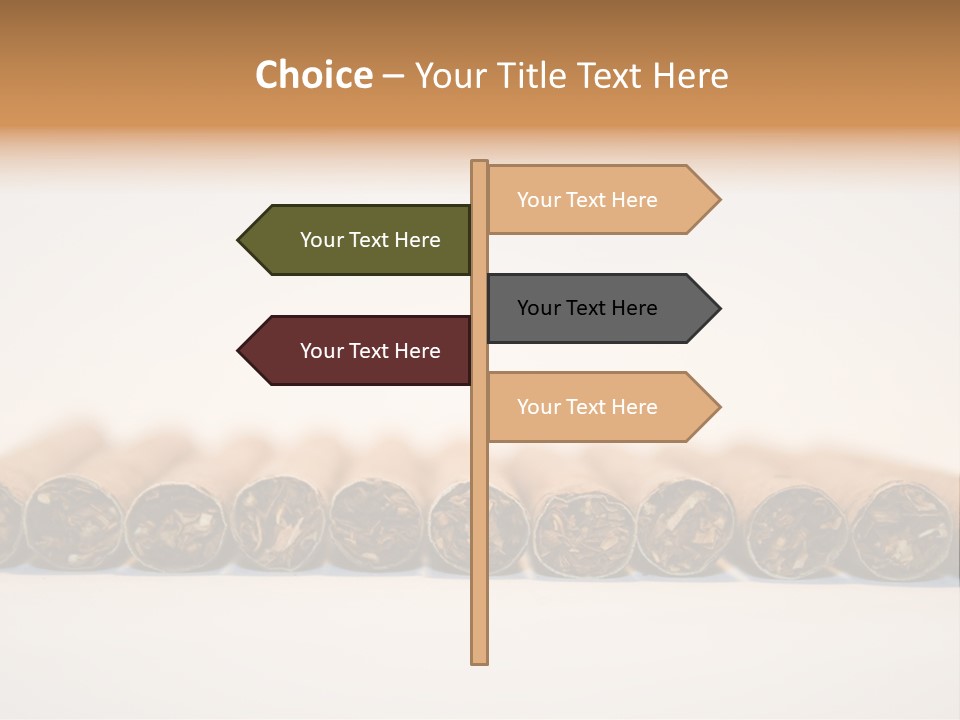 Tub Smoke Asian PowerPoint Template