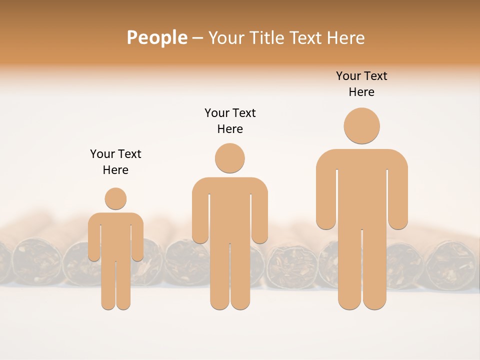 Tub Smoke Asian PowerPoint Template