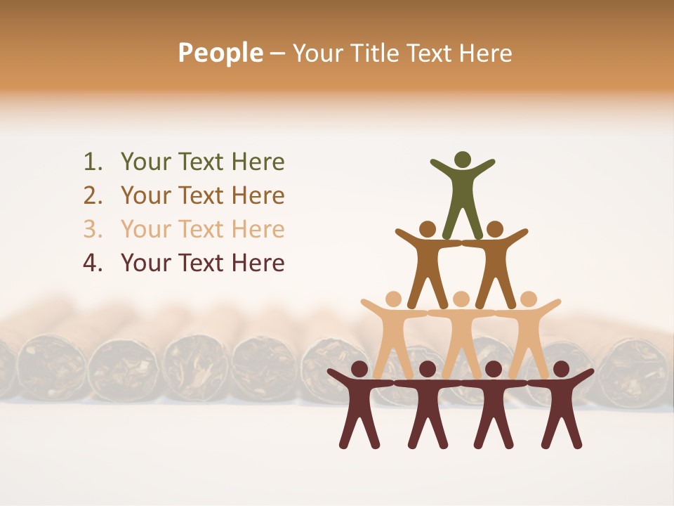 Tub Smoke Asian PowerPoint Template