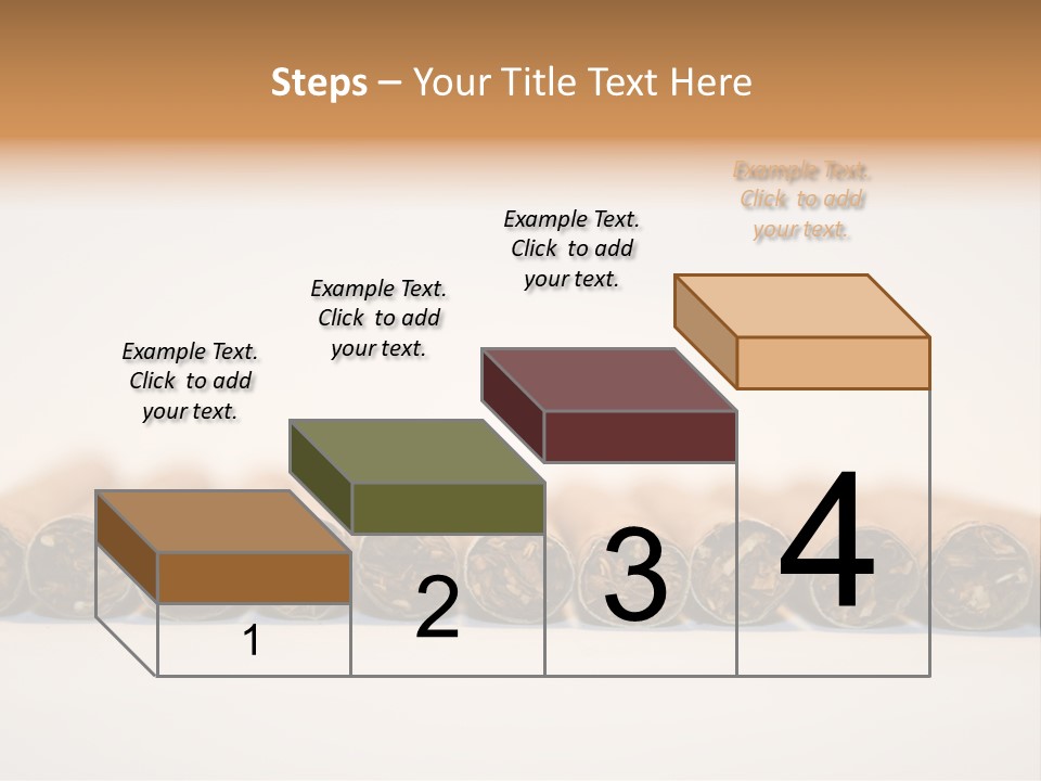 Tub Smoke Asian PowerPoint Template