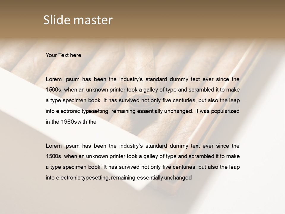 Recreation Cuba Bad PowerPoint Template