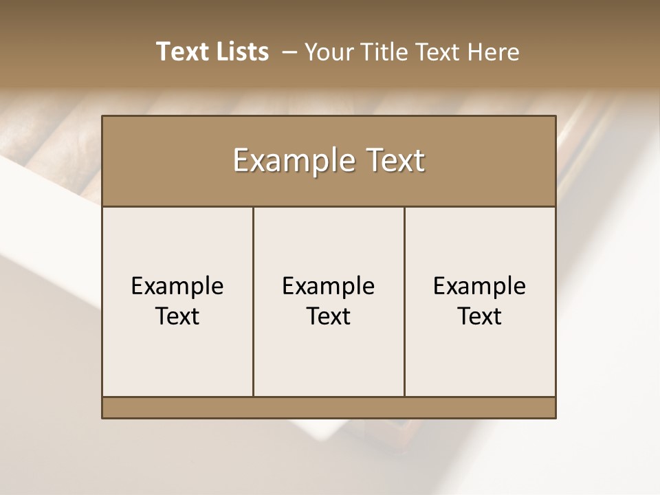 Recreation Cuba Bad PowerPoint Template