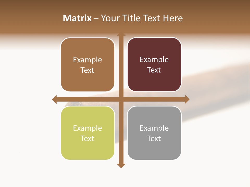 Habit Luxury Bad PowerPoint Template