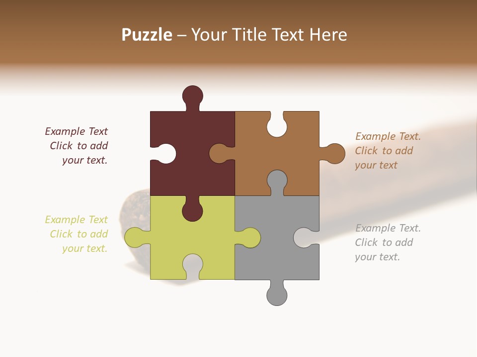 Habit Luxury Bad PowerPoint Template