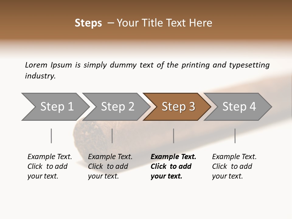 Habit Luxury Bad PowerPoint Template