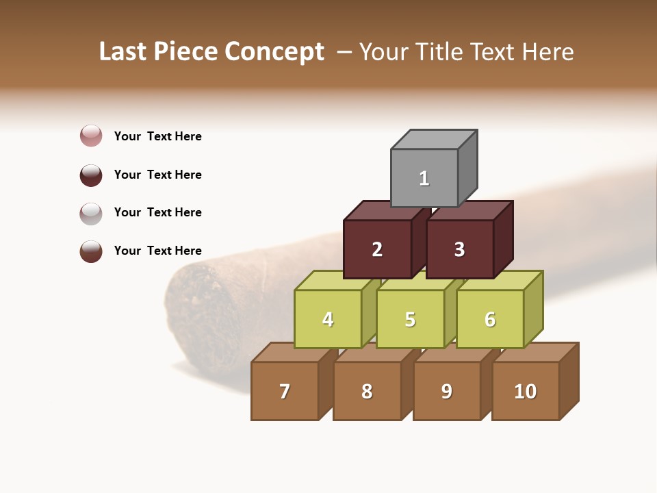 Habit Luxury Bad PowerPoint Template