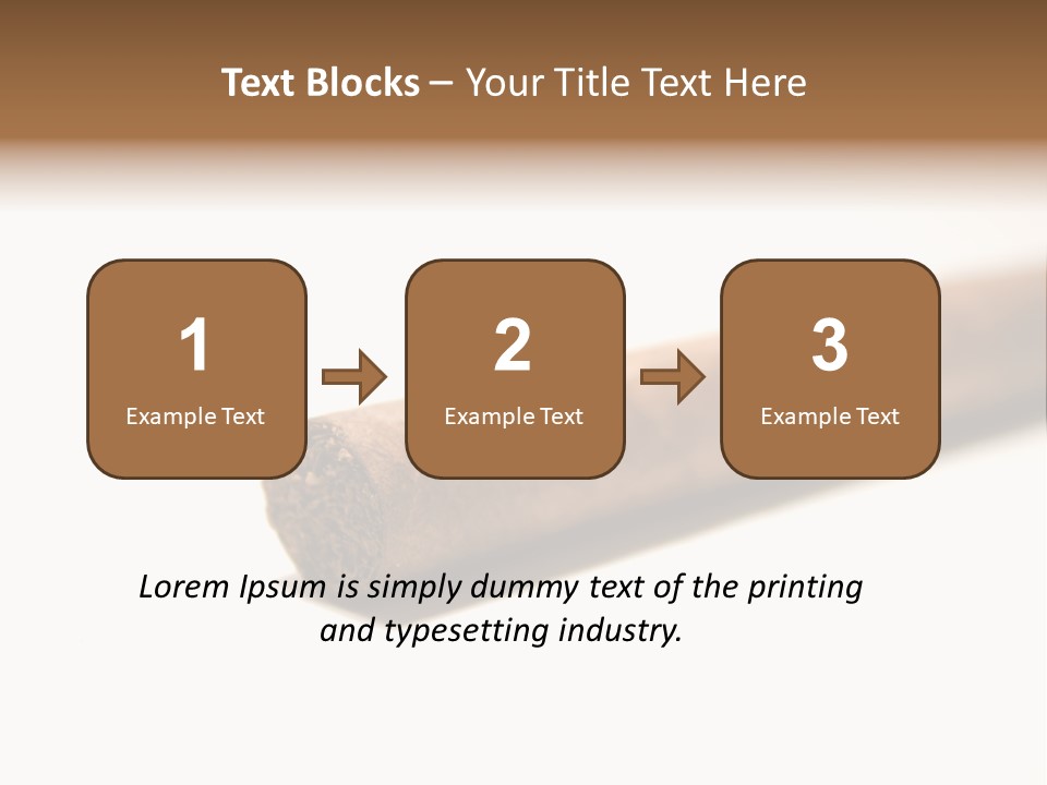 Habit Luxury Bad PowerPoint Template