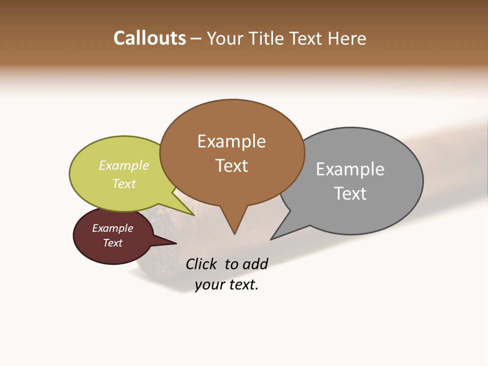 Habit Luxury Bad PowerPoint Template