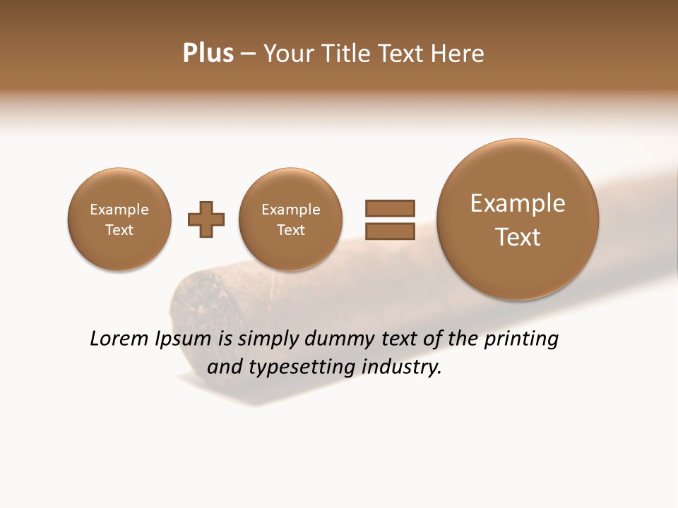 Habit Luxury Bad PowerPoint Template