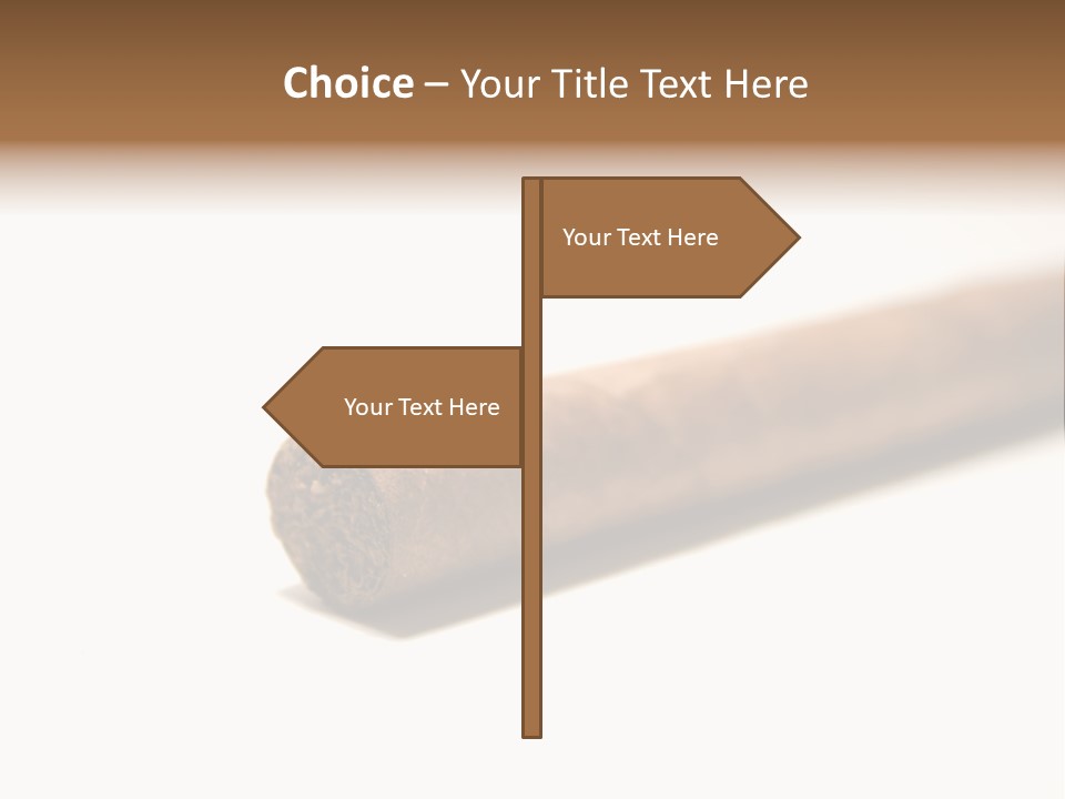 Habit Luxury Bad PowerPoint Template