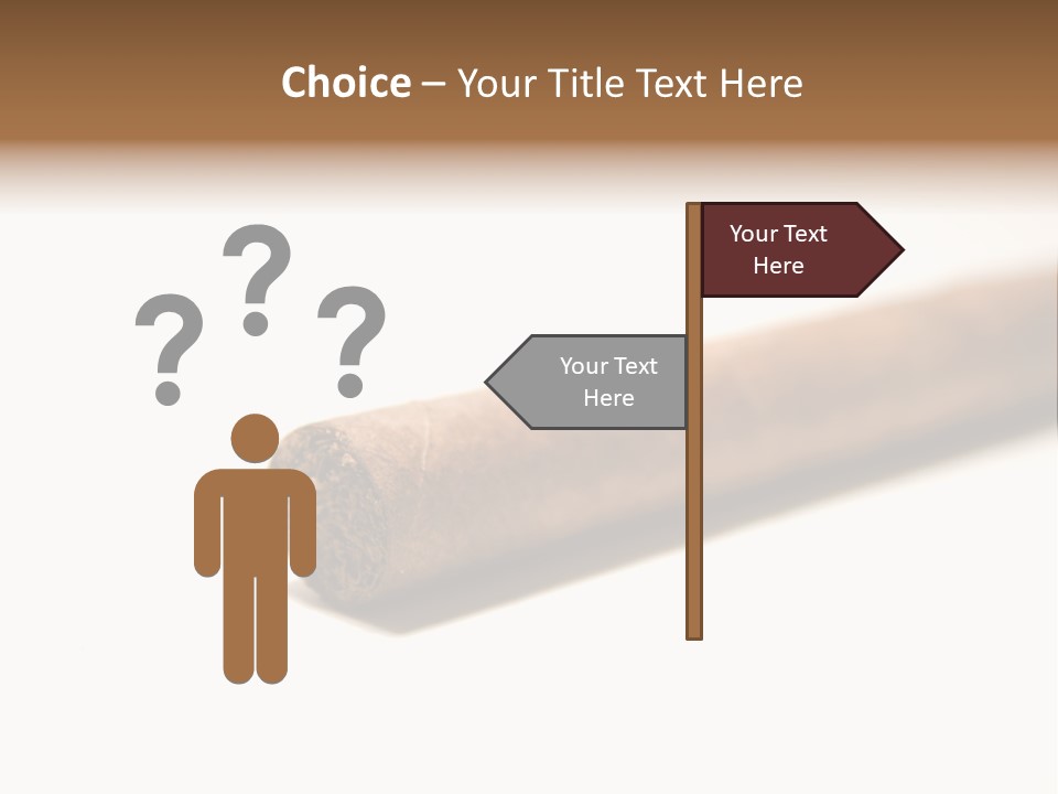 Habit Luxury Bad PowerPoint Template