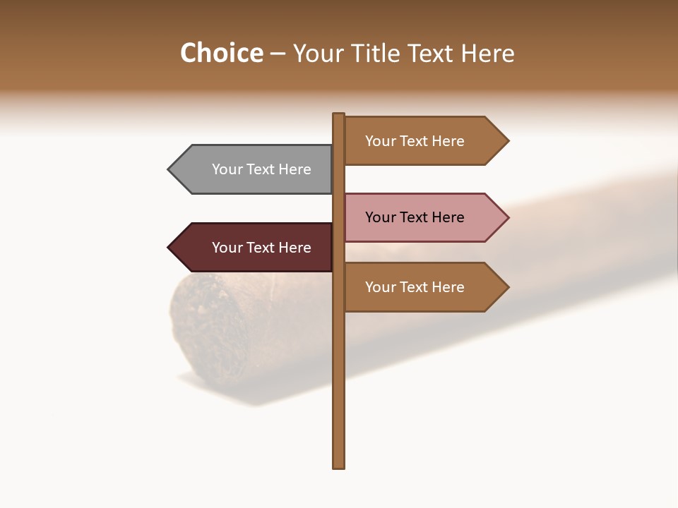 Habit Luxury Bad PowerPoint Template