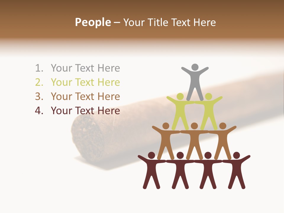 Habit Luxury Bad PowerPoint Template