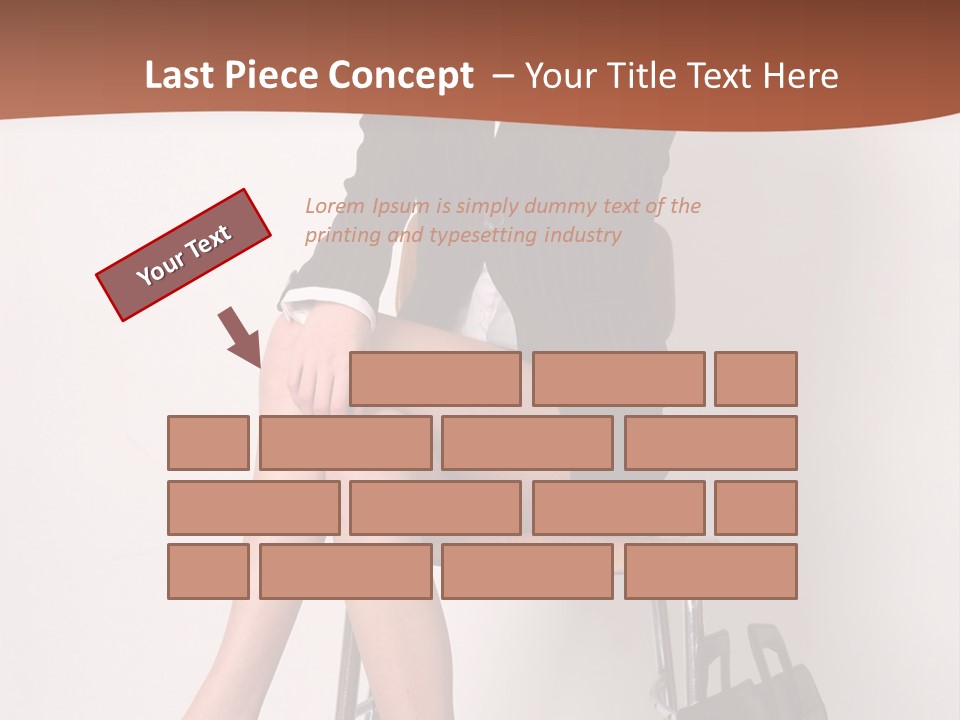 Working Called Lawyer PowerPoint Template