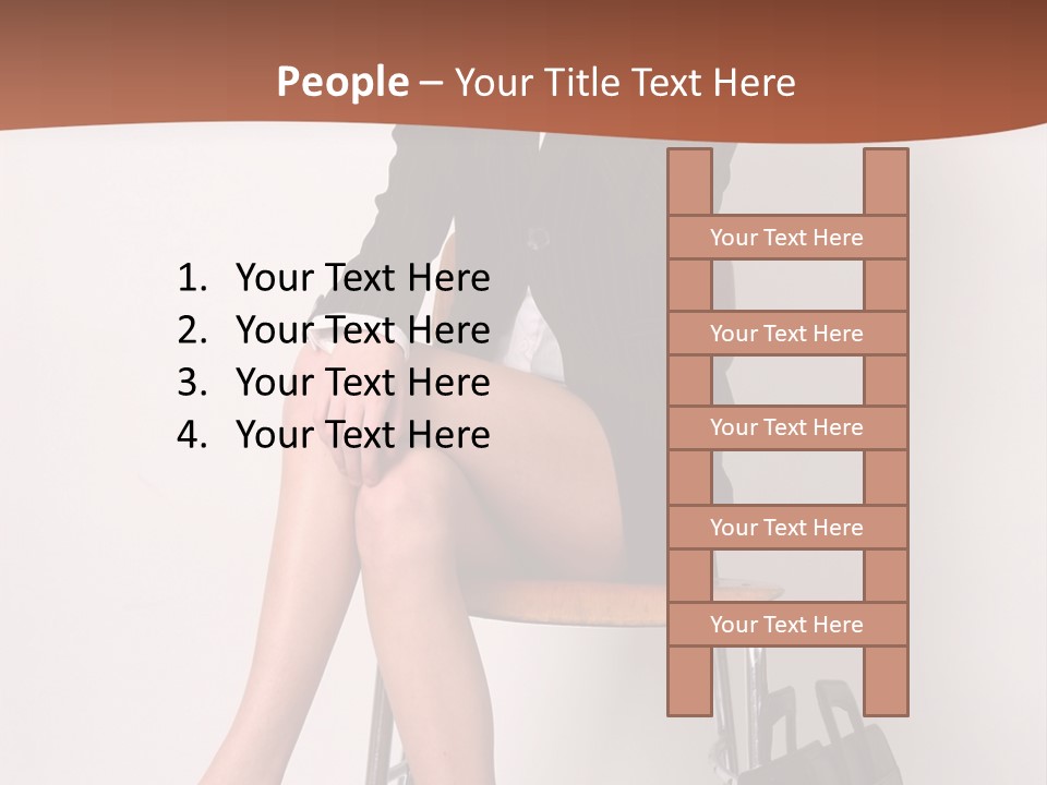 Working Called Lawyer PowerPoint Template