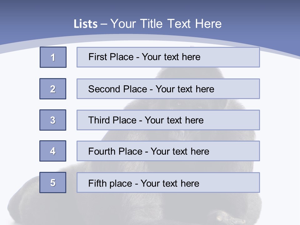 Brother Studio Shot Arm PowerPoint Template