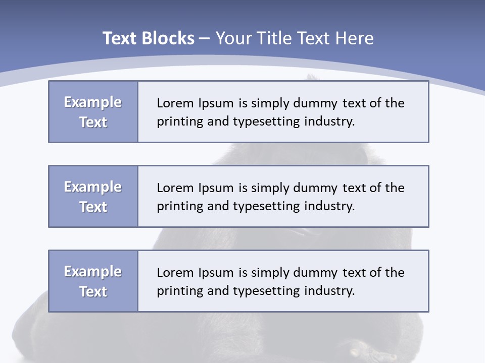 Brother Studio Shot Arm PowerPoint Template