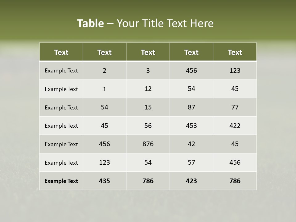 Balle Driver Balle De Golf PowerPoint Template