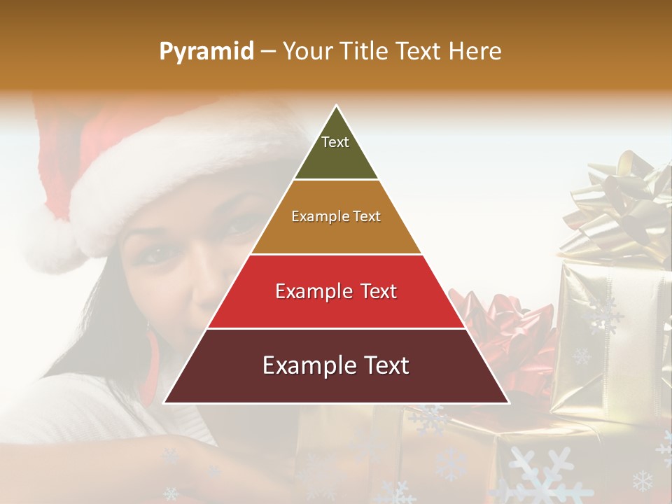 Latina Holiday Hat PowerPoint Template