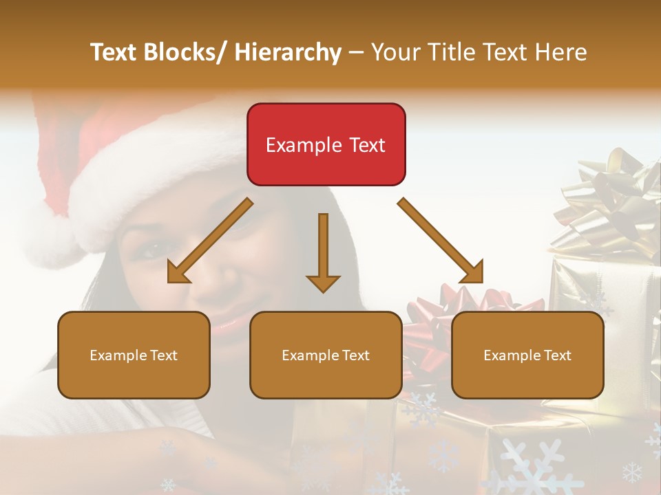 Latina Holiday Hat PowerPoint Template
