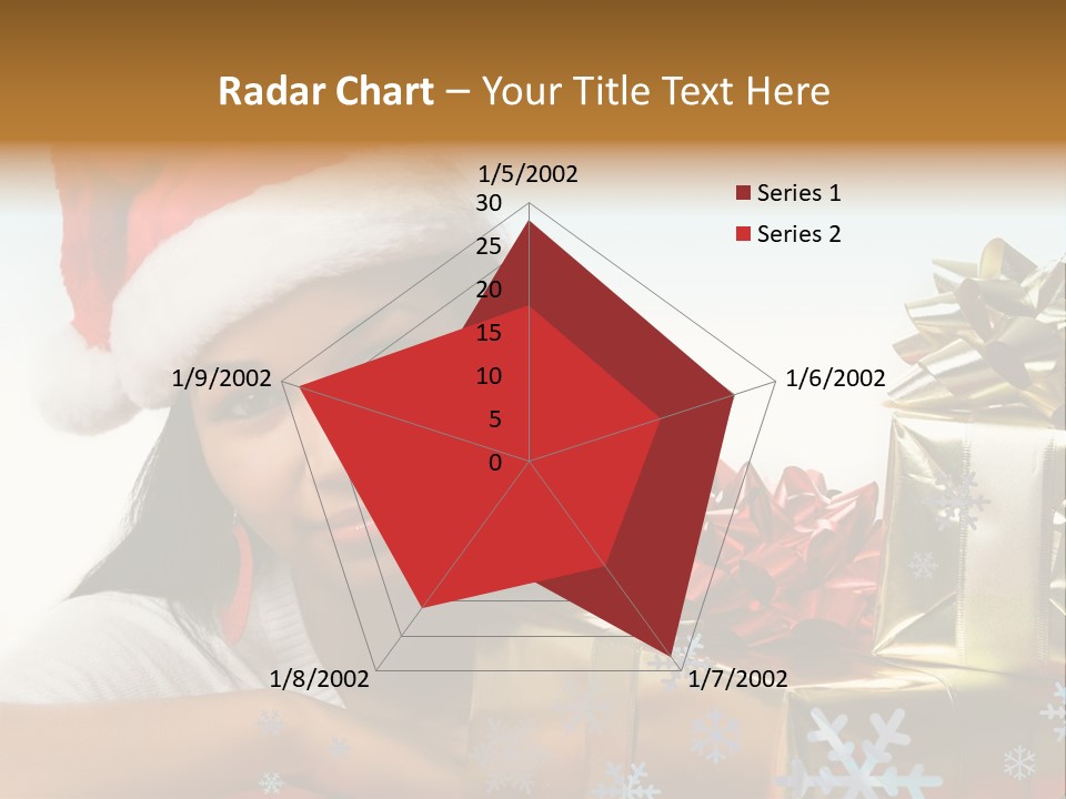 Latina Holiday Hat PowerPoint Template