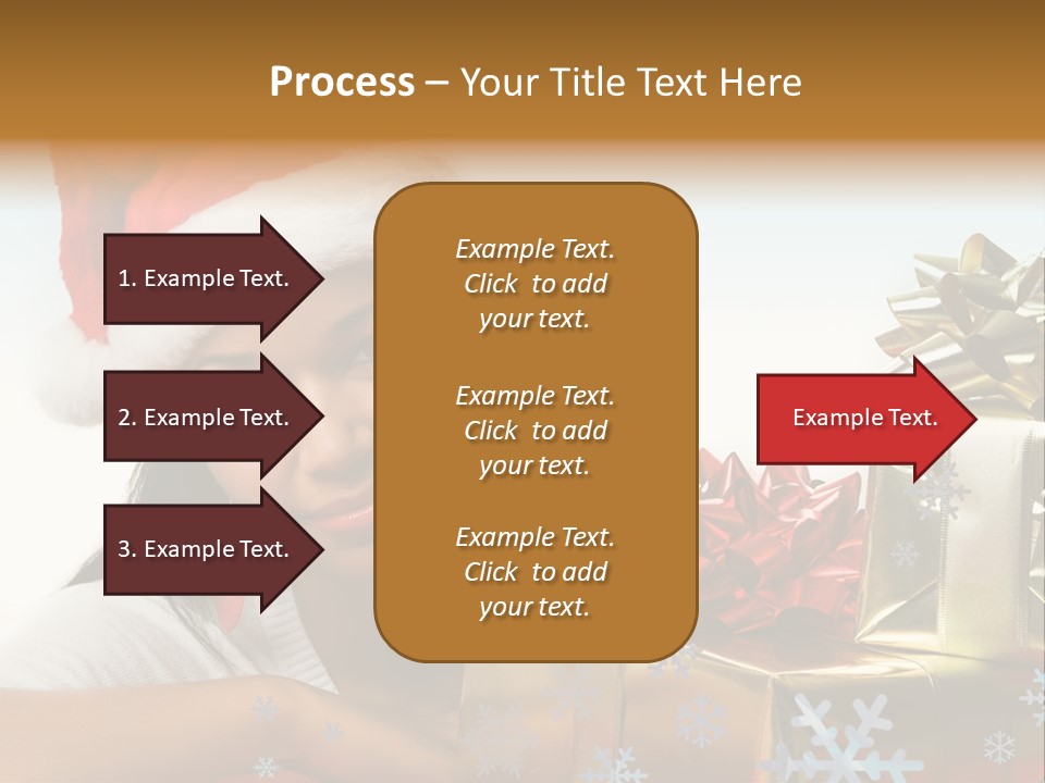 Latina Holiday Hat PowerPoint Template