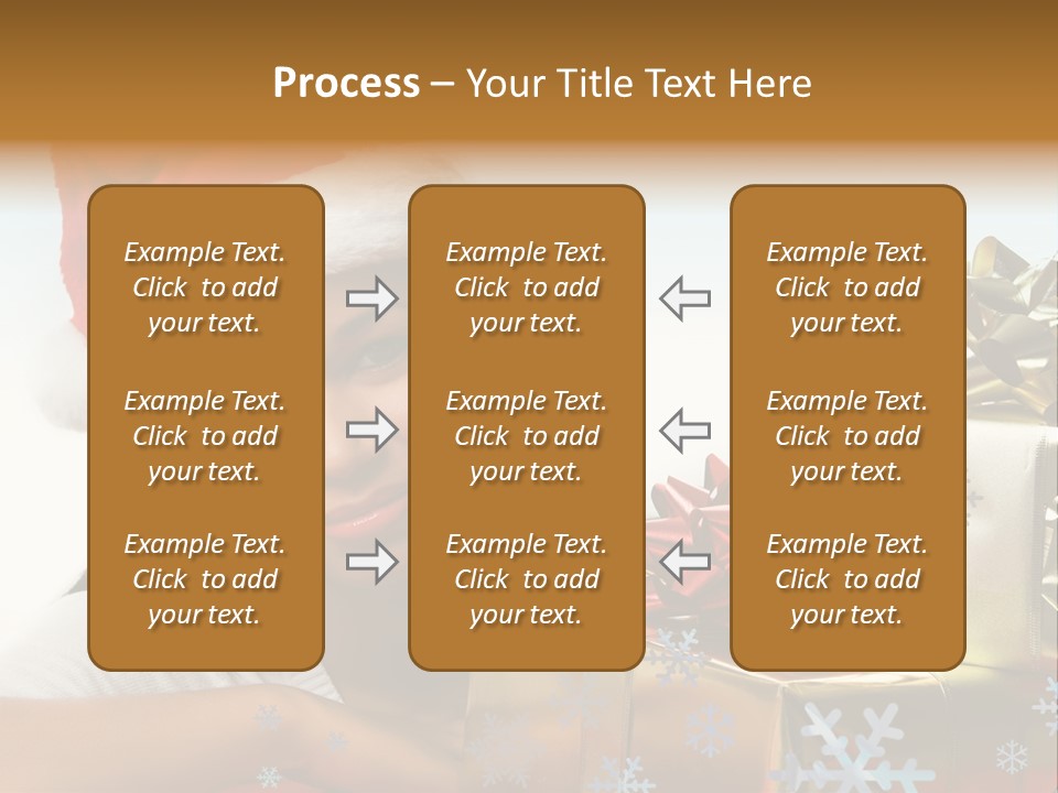 Latina Holiday Hat PowerPoint Template