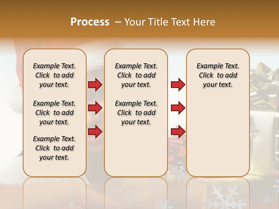 Latina Holiday Hat PowerPoint Template