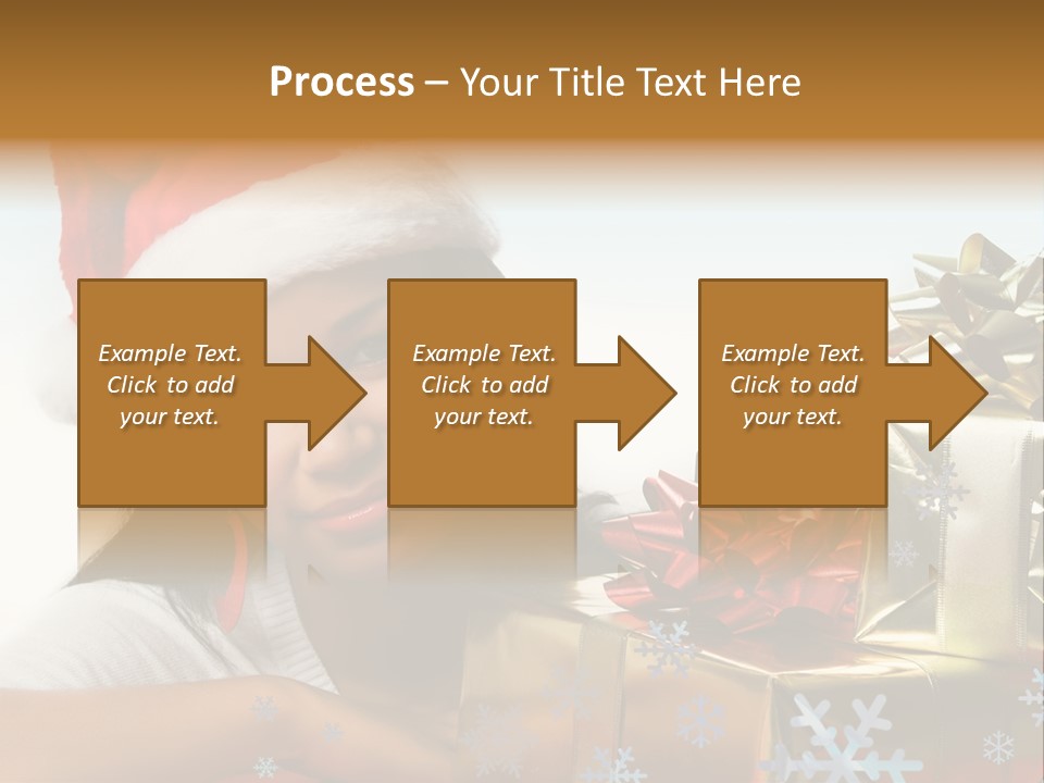 Latina Holiday Hat PowerPoint Template