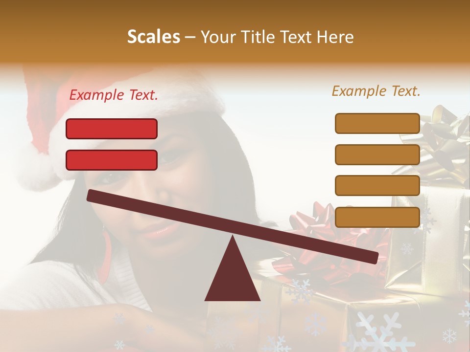 Latina Holiday Hat PowerPoint Template