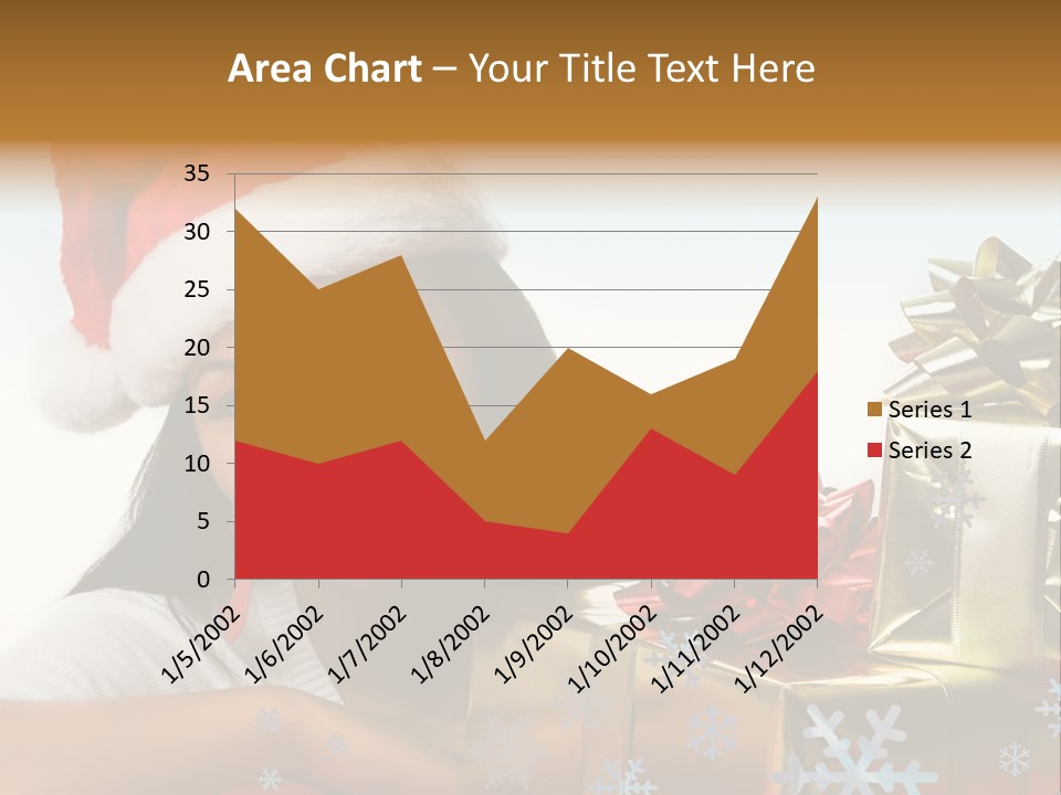 Latina Holiday Hat PowerPoint Template