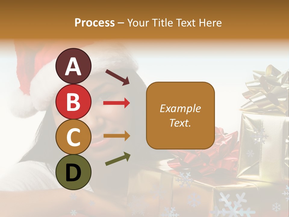 Latina Holiday Hat PowerPoint Template