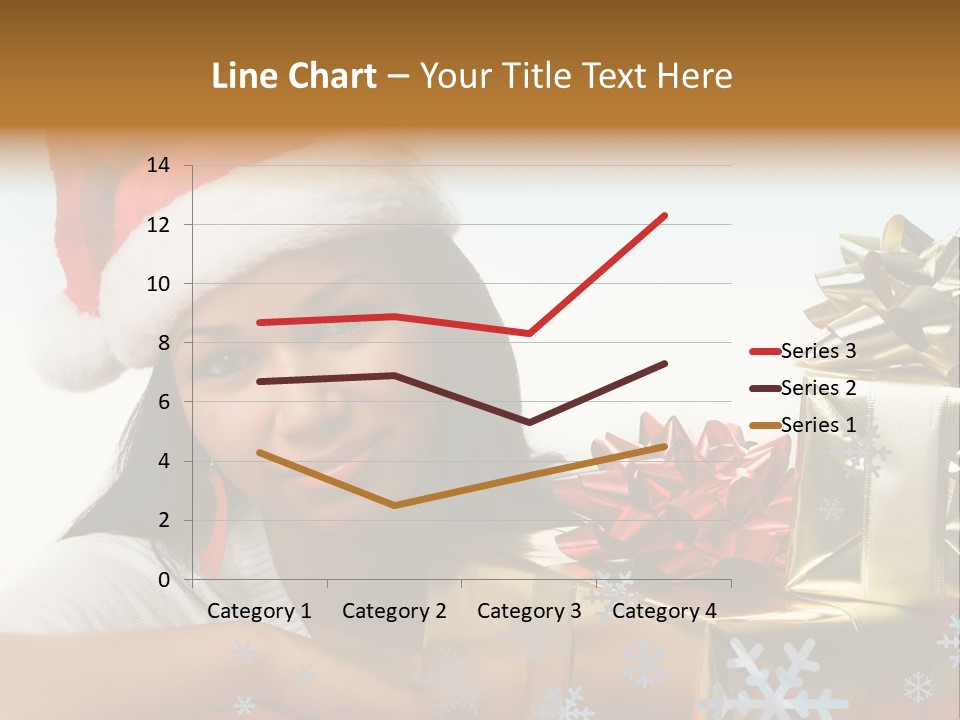 Latina Holiday Hat PowerPoint Template