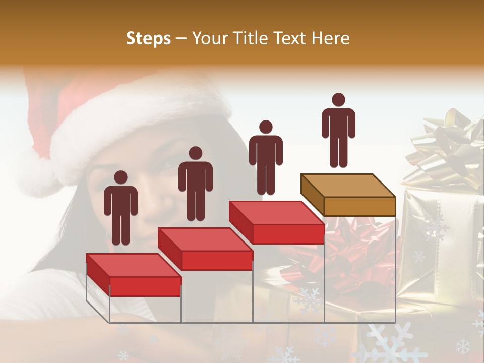 Latina Holiday Hat PowerPoint Template