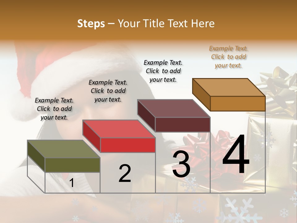 Latina Holiday Hat PowerPoint Template