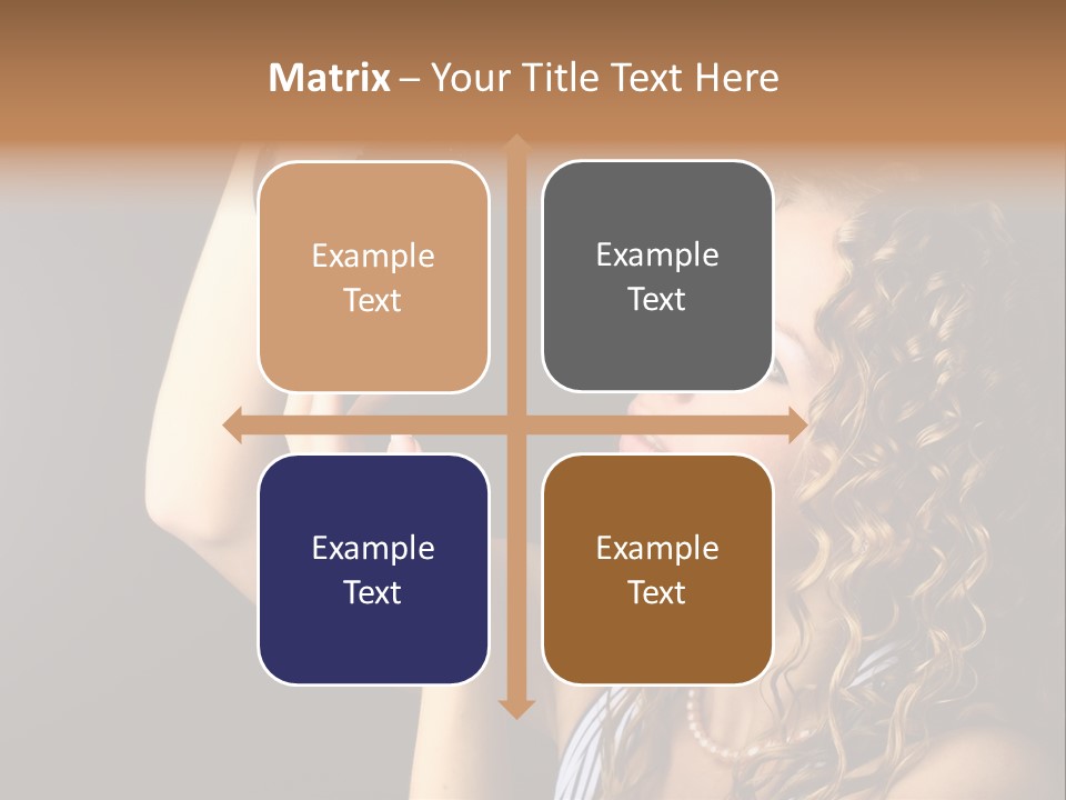 Present Background Santa PowerPoint Template