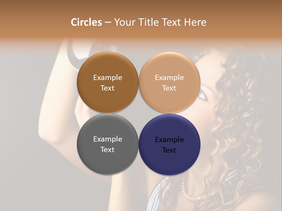 Present Background Santa PowerPoint Template