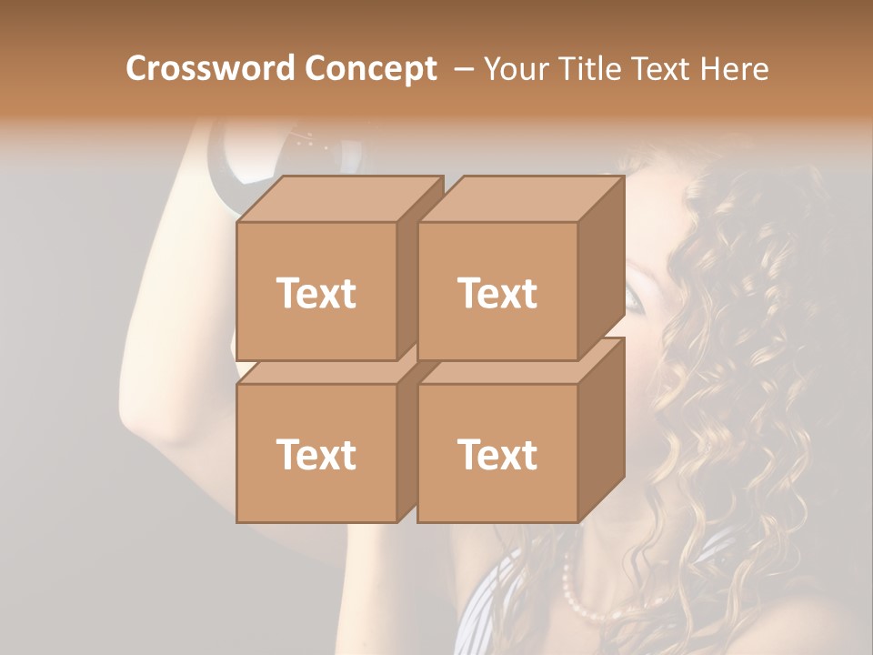 Present Background Santa PowerPoint Template