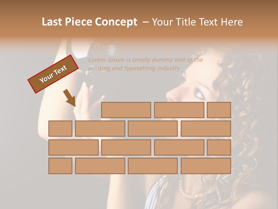 Present Background Santa PowerPoint Template