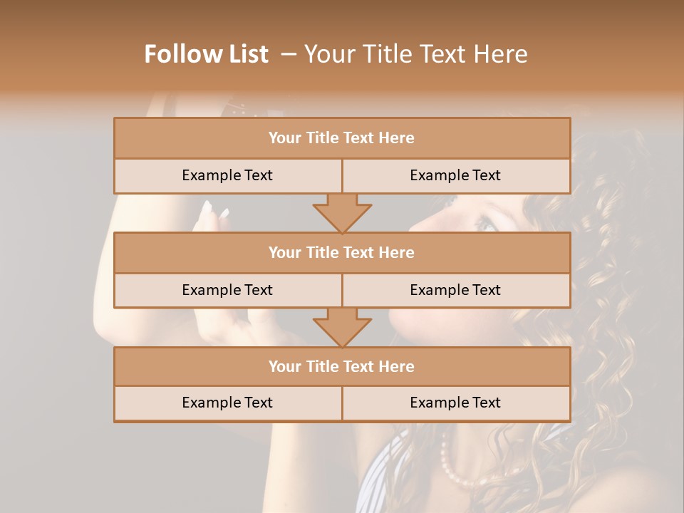 Present Background Santa PowerPoint Template