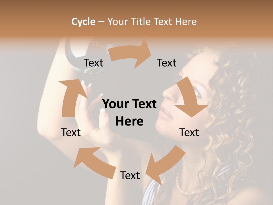 Present Background Santa PowerPoint Template