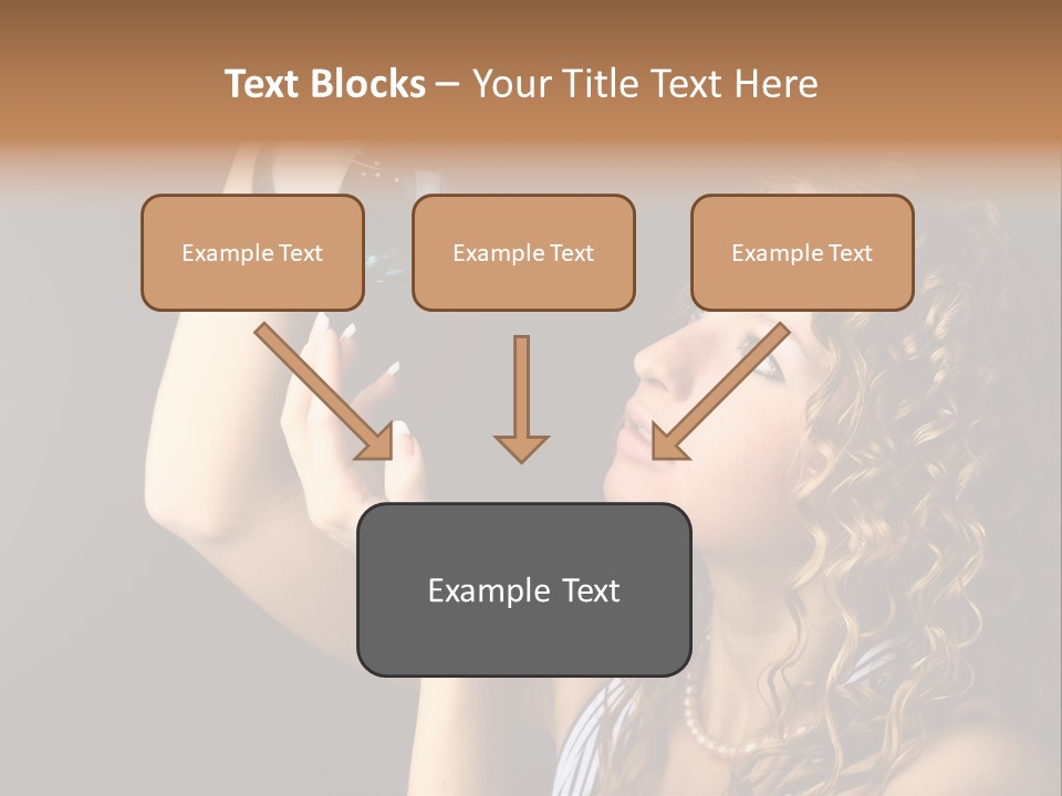Present Background Santa PowerPoint Template