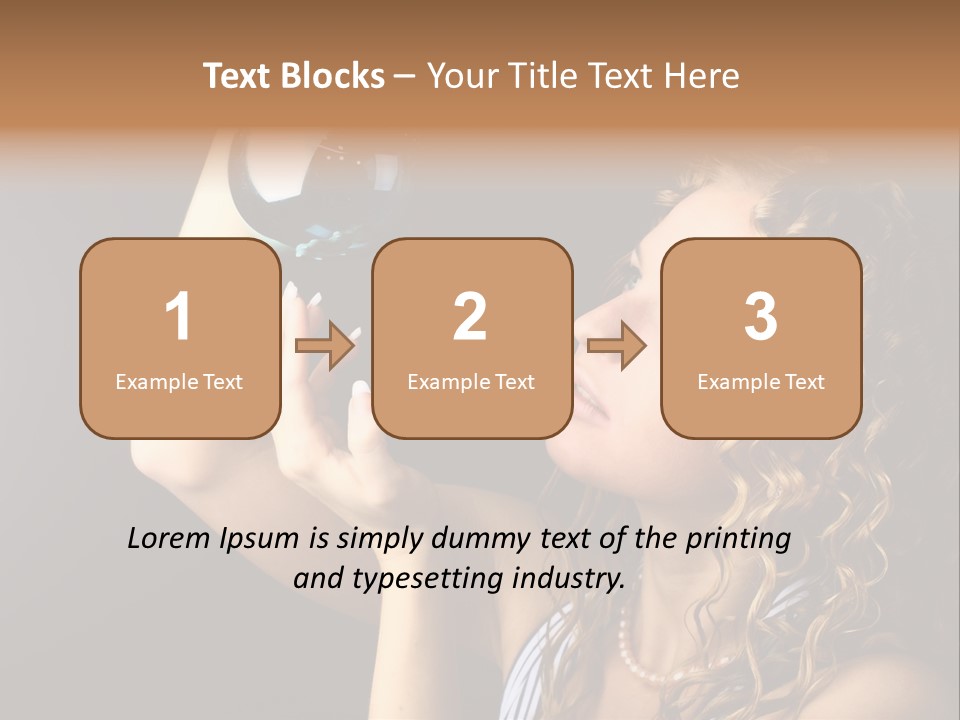 Present Background Santa PowerPoint Template