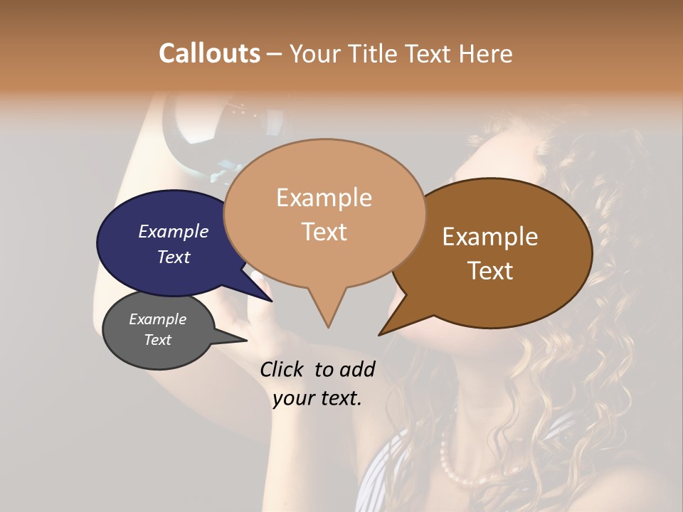 Present Background Santa PowerPoint Template