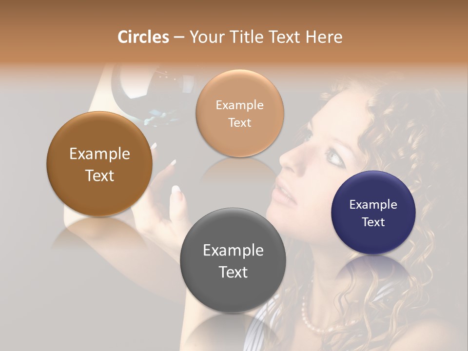 Present Background Santa PowerPoint Template