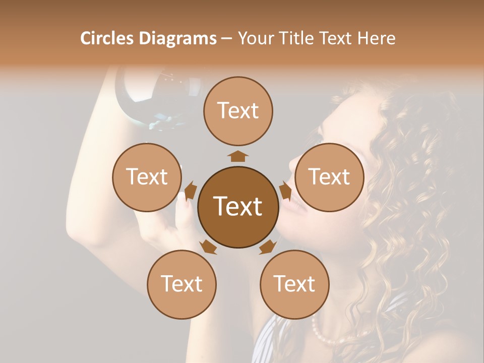 Present Background Santa PowerPoint Template