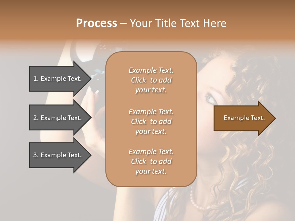 Present Background Santa PowerPoint Template